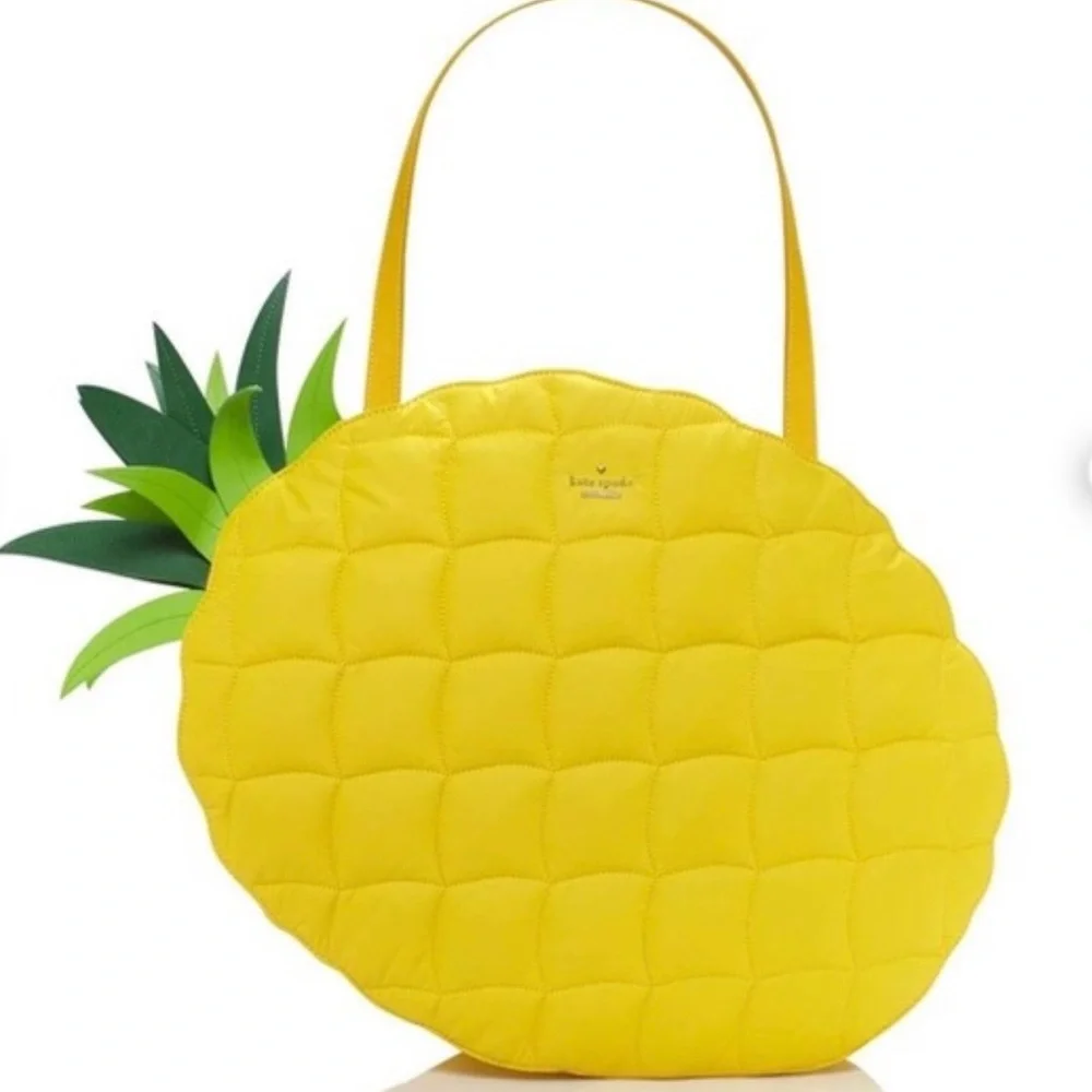 Kate Spade New York Wing It Pineapple Shoulder Tote